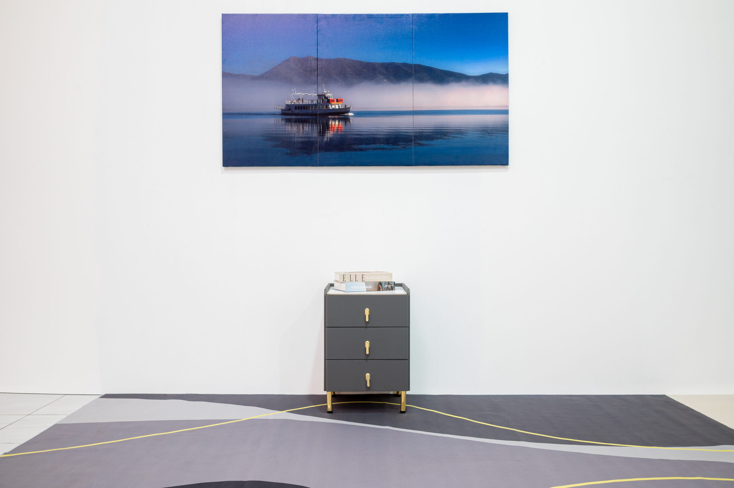 ตู้ลิ้นชัก (สีเทาเข้ม) - Image 5