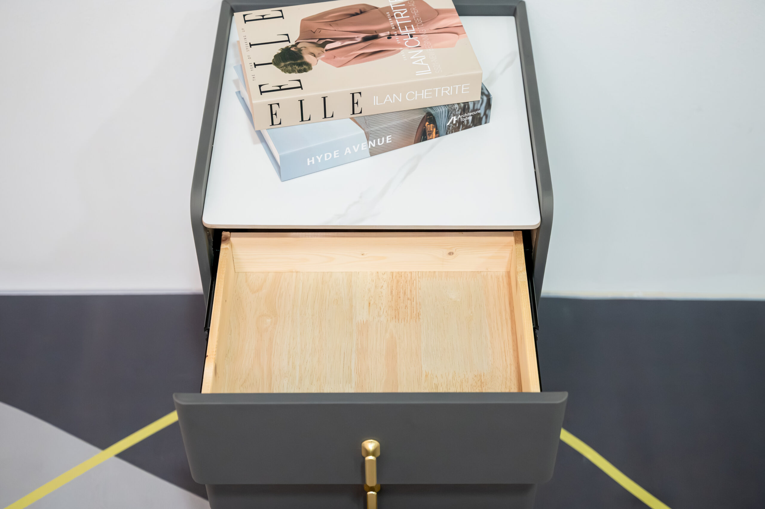 ตู้ลิ้นชัก (สีเทาเข้ม) - Image 2